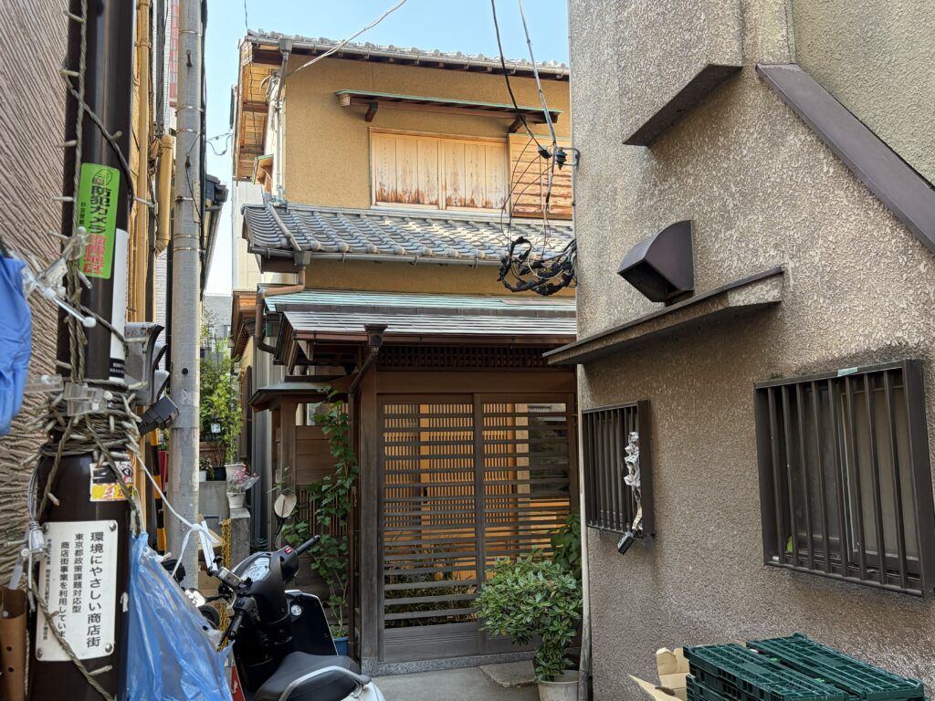雰囲気のある家々